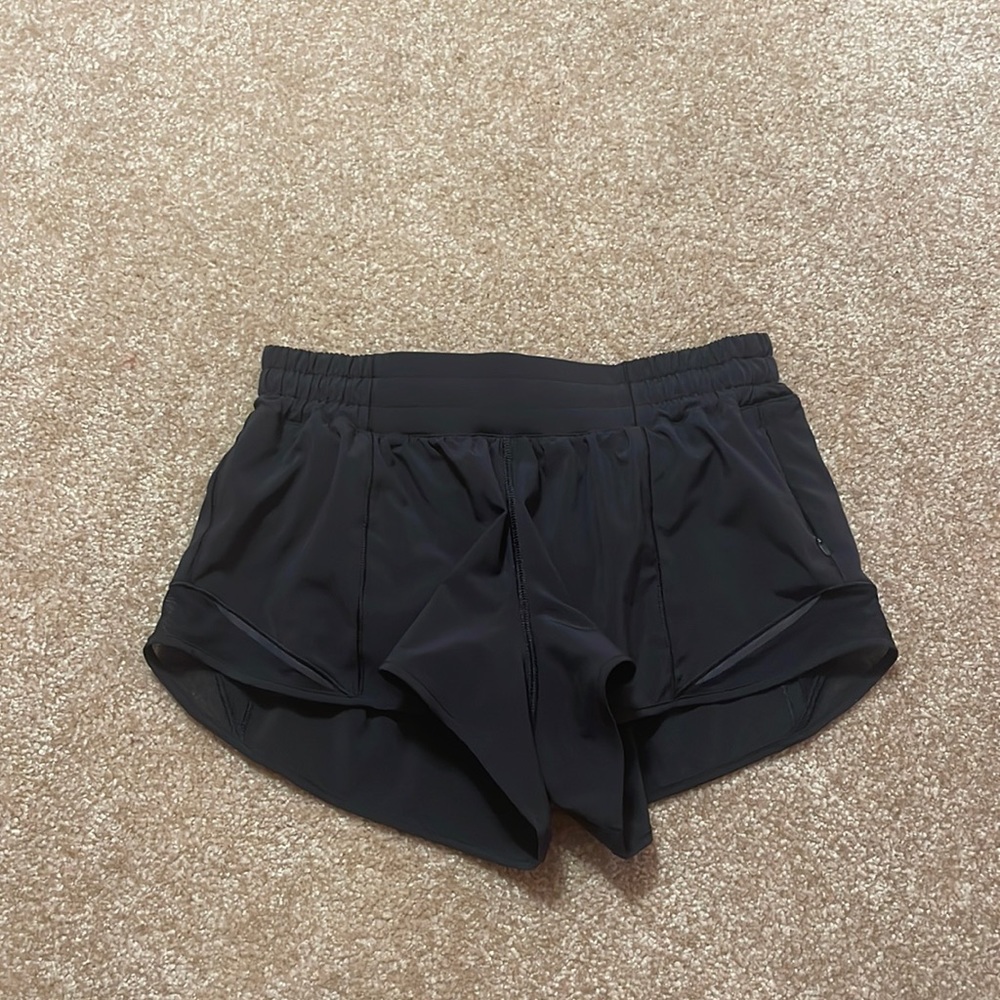 Hotty Hot Low Rise Lined Short 2.5”- Black